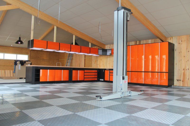 2 Ensemble orange en L