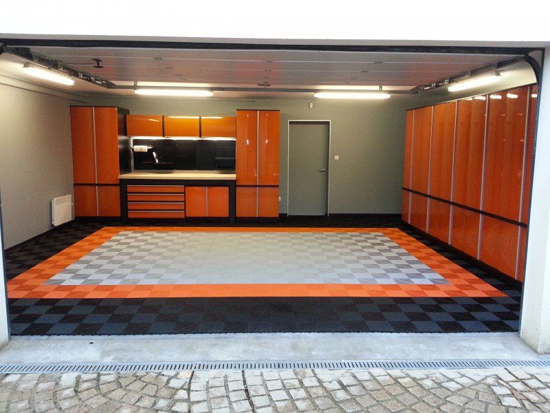 1 Ensemble orange Harley 