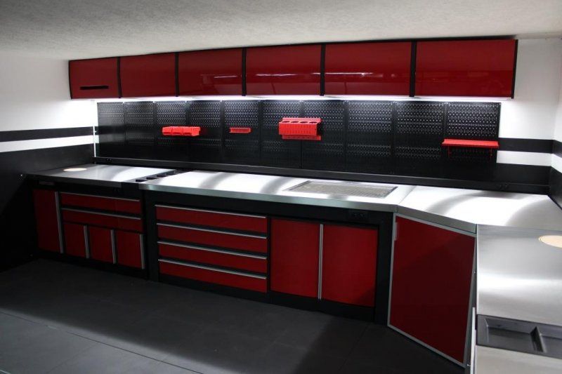 Ensemble rouge Atelier 46