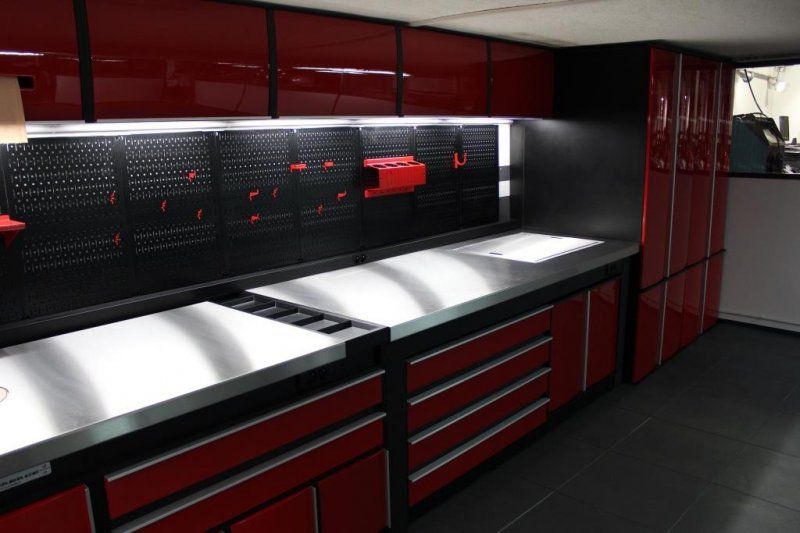 Ensemble rouge Atelier 46