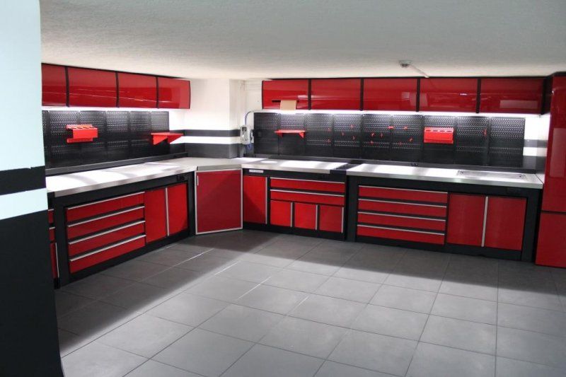 Ensemble rouge Atelier 46